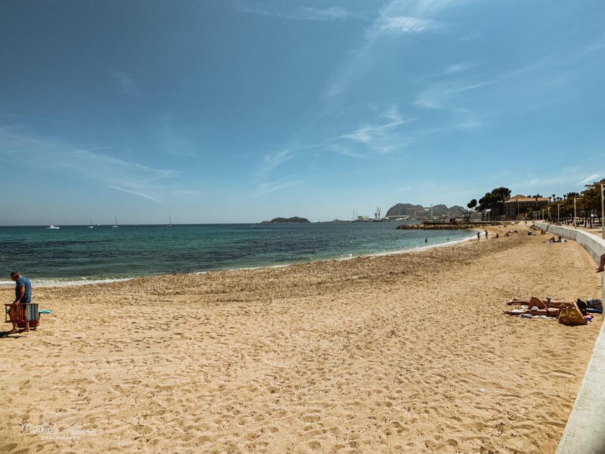 Appartement Cailloux à Saint-Cyr-sur-Mer Extérieur photo