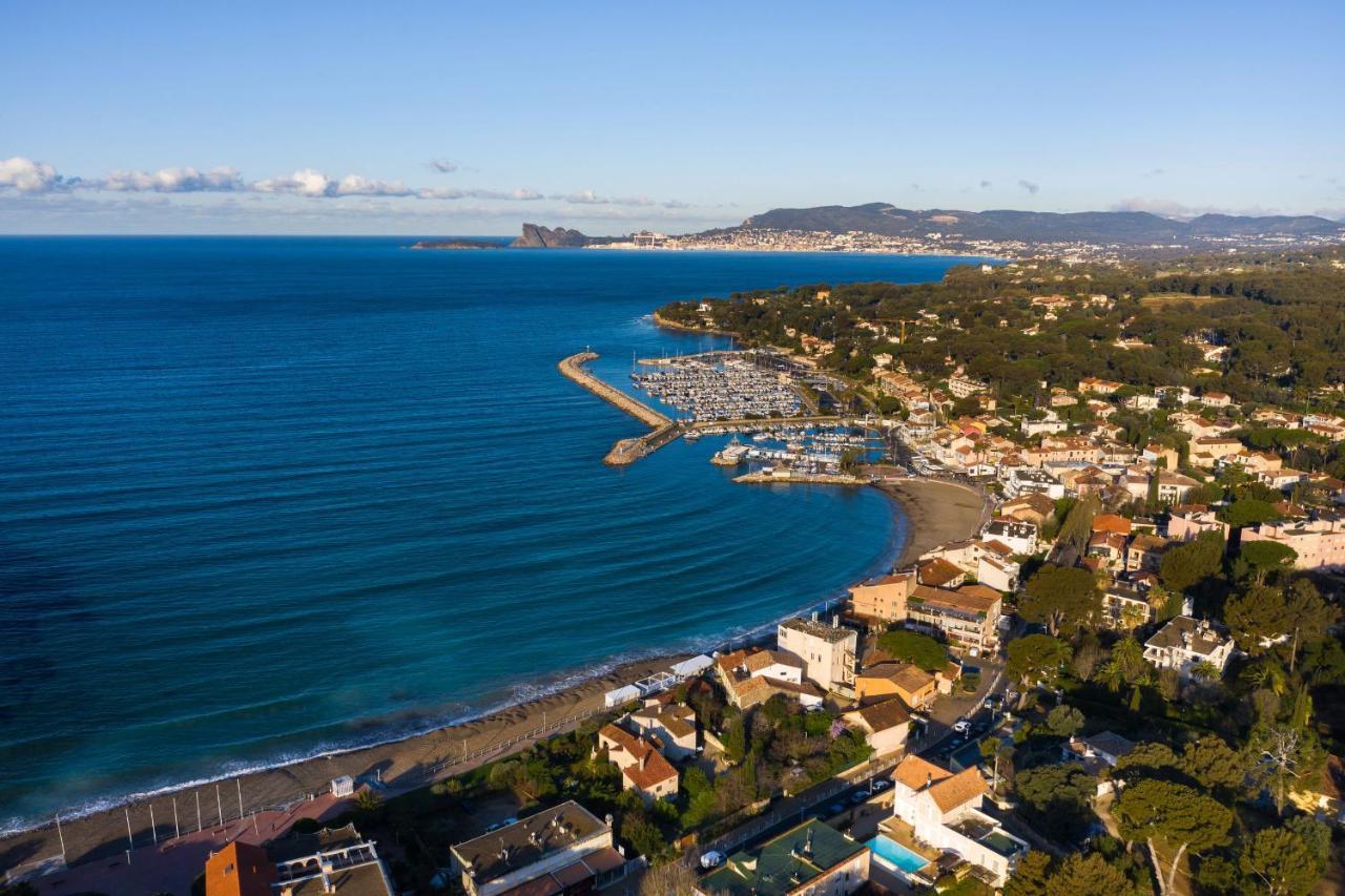Appartement Cailloux à Saint-Cyr-sur-Mer Extérieur photo